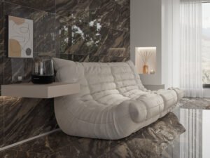 45x90 Himalaya Kahve Parlak Render