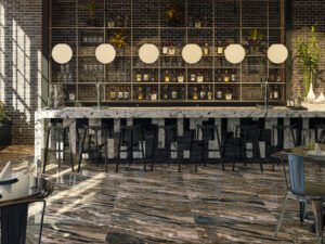 45x90 Himalaya Kahve Parlak Render 2