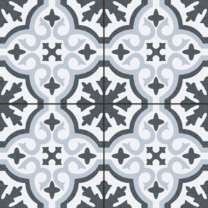 45x45 Venice Sky Mavi Siyah